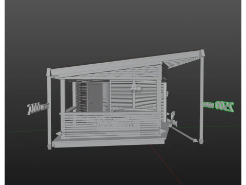 Alcove 3D Model