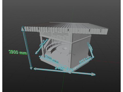Alcove Modelo 3D