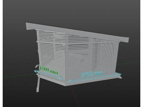 Alcove 3D Model