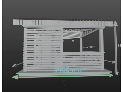 Alcove 3D Model