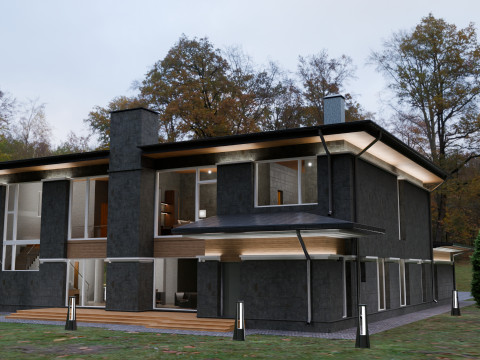 Big house 3D Model