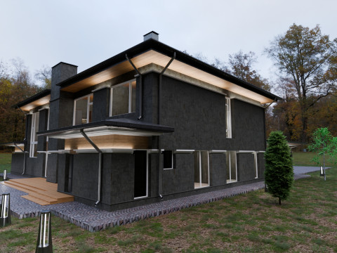 Big house 3D Model