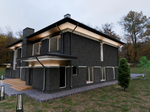 Big house 3D Model
