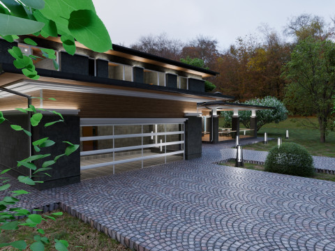 Big house 3D Model