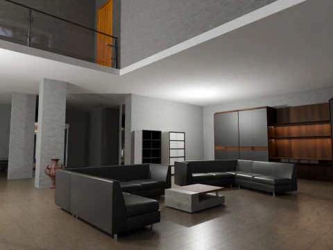 Big house 3D Model