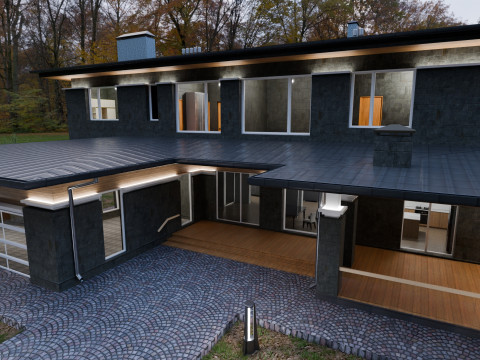 Big house 3D Model