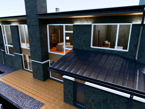 Big house 3D Model