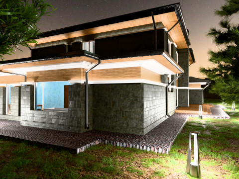 Big house 3D Model