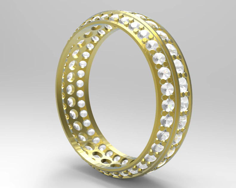 Rings 3D Model .c4d .max .obj .3ds .fbx .stl .blend