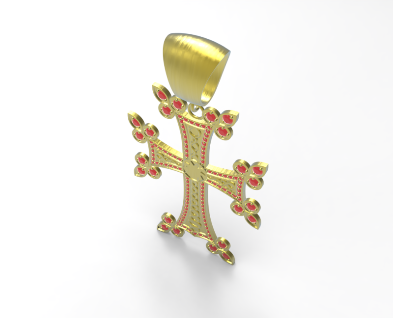 Cross Model 3D .c4d .max .obj .3ds .fbx .stl .blend 