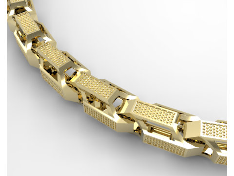 Of stylish chain Modelo 3D
