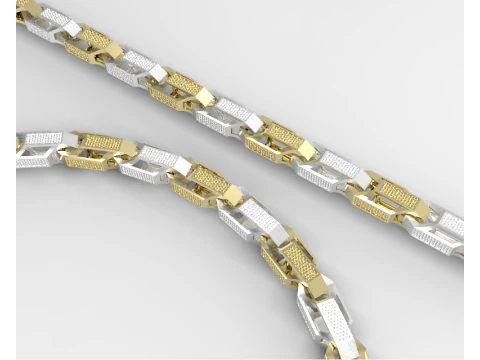 Of stylish chain 3D Model