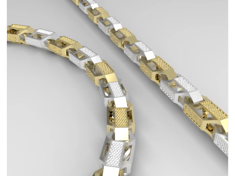 Of stylish chain 3D Model