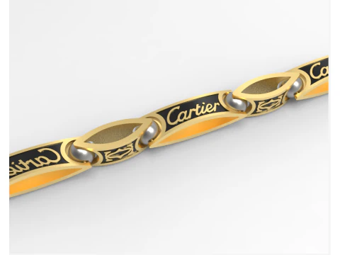 Cha&icirc;ne Modèle 3D