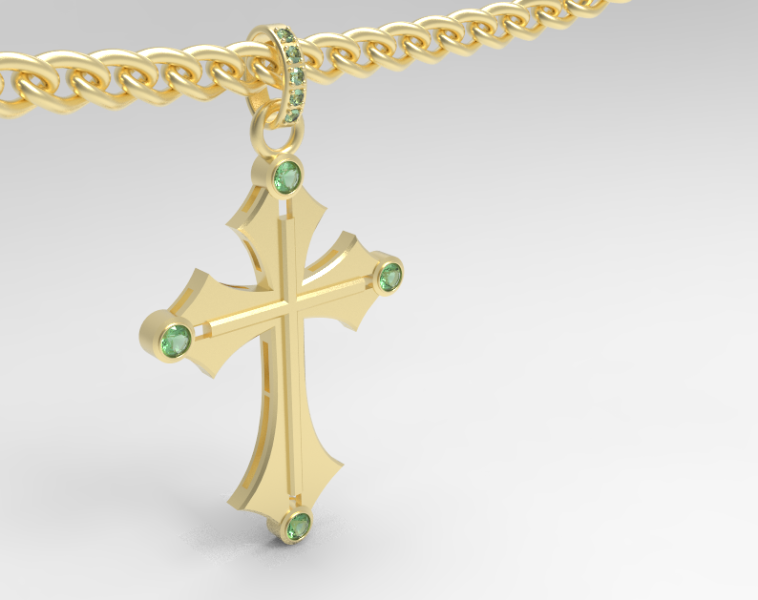 Cross Modèle 3D .c4d .max .obj .3ds .fbx .stl .blend 