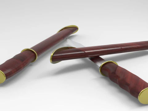 Knife Beautiful souvenir 3D Model
