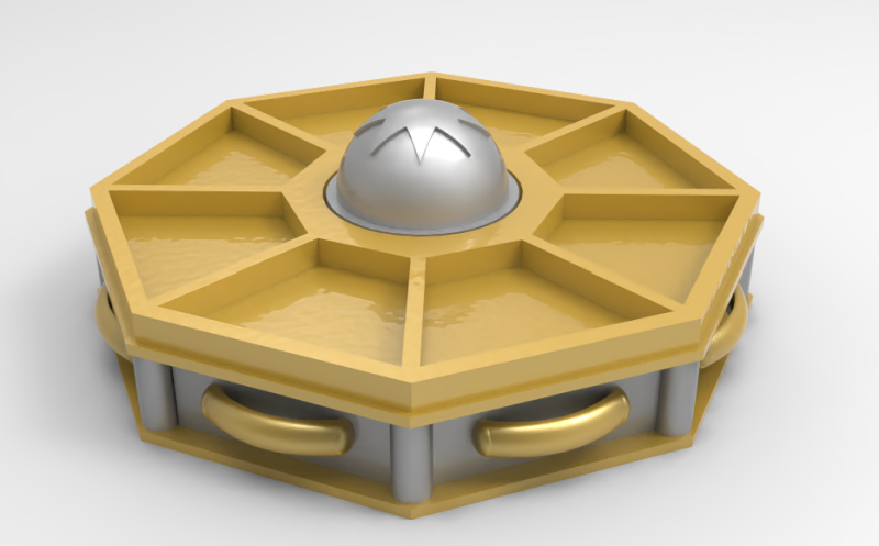 Jewelry box 3D Print Model .c4d .max .obj .3ds .fbx .stl .blend 