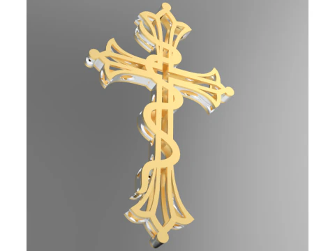 Крест 3D Принт Модель