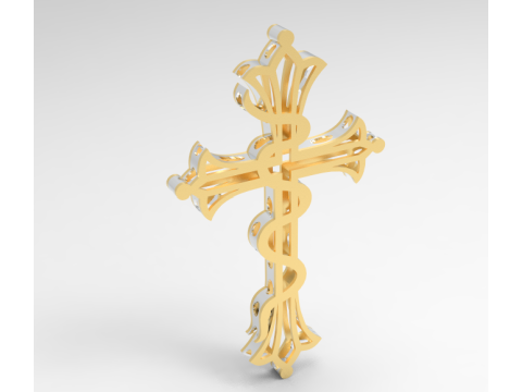 Cross 3D Print Model