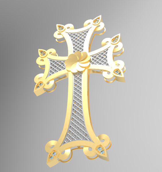 Cross Modèles 3D en vedette .c4d .max .obj .3ds .fbx .stl .blend 