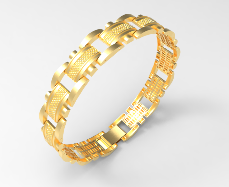 Bracelet Modello di stampa 3D .c4d .max .obj .3ds .fbx .stl .blend 