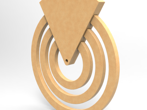 Beautiful calendar for home 3D-printmodel