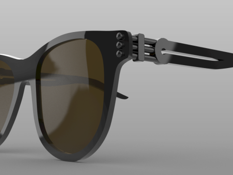 Glasses 3D मॉडल