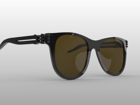 Glasses 3D मॉडल