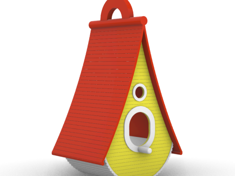 Birdhouse Modelo de Impressão 3D