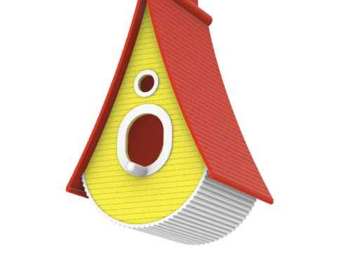Birdhouse 3D 프린트 모델