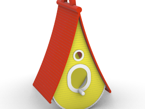 Birdhouse 3D 프린트 모델