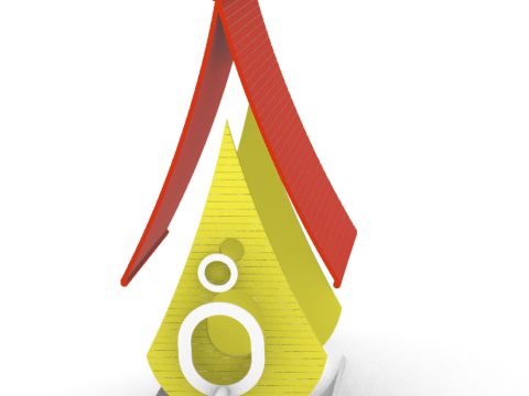 Birdhouse 3D 프린트 모델