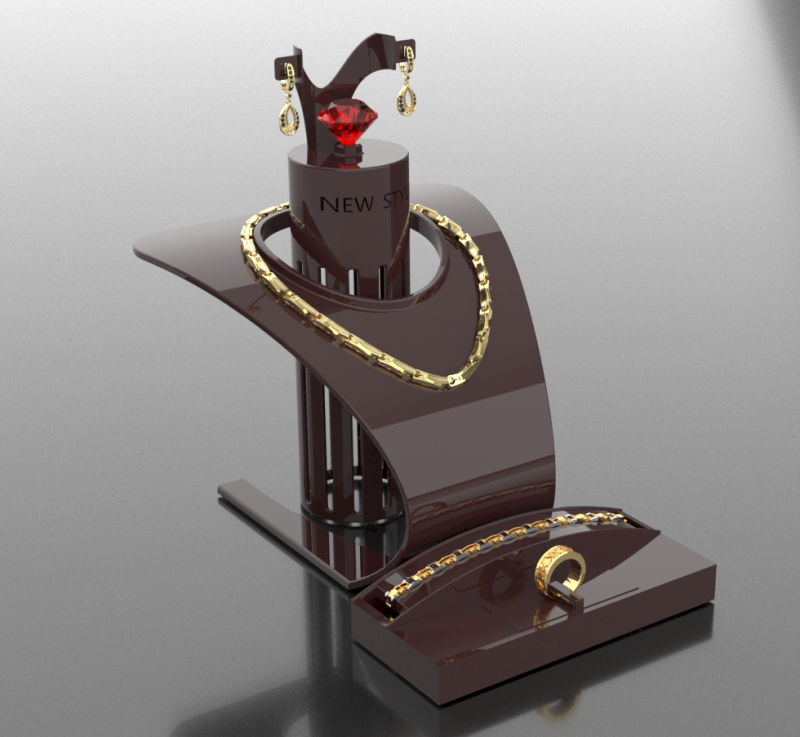 Jewelry stand Box 3D Print Model .c4d .max .obj .3ds .fbx .stl .blend