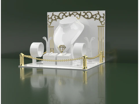 Jewelry stand box 3D Print Model