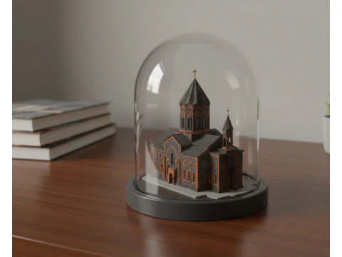 Holy Savior Church Gyumri 3D Print Model