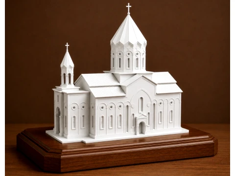 Kutsal Kurtarıcı Kilisesi G&uuml;mr&uuml; 3D Baskı Modeli