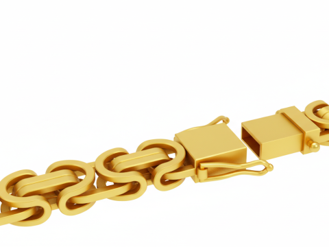 ブレスレット 3Dプリントモデル