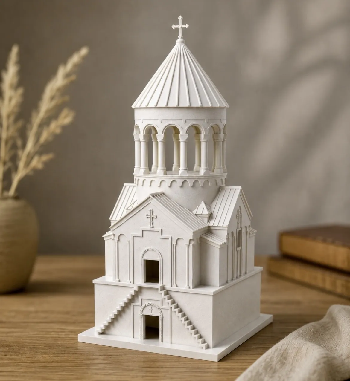 Church Noravank 3D Print Model .c4d .max .obj .3ds .fbx .stl .blend 