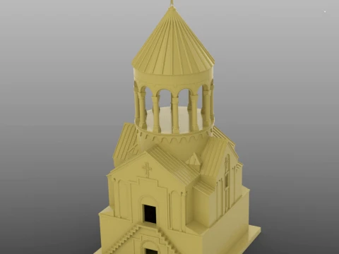 Church Noravank 3D Print Model