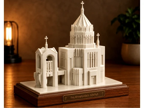 Church 3D Print Model