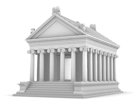 Garni temple 3D Print Model