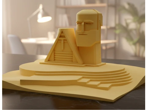 Monument 3D Print Model