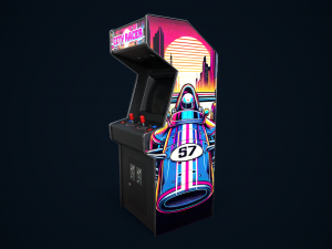 Retro gaming machine 3D Model