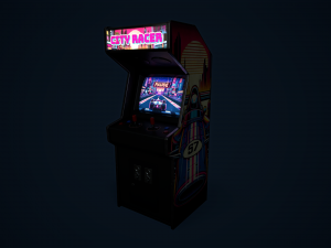 Retro gaming machine 3D Model