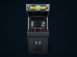 Retro gaming machine 3D Model