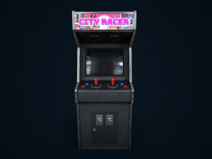 Retro gaming machine 3D Model