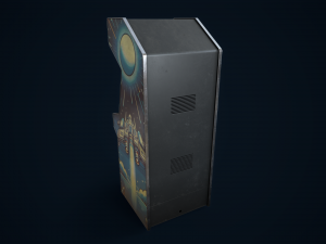Retro gaming machine 3D Model