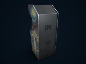 Retro gaming machine 3D Model