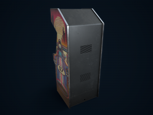 Retro gaming machine 3D Model
