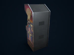 Retro gaming machine 3D Model